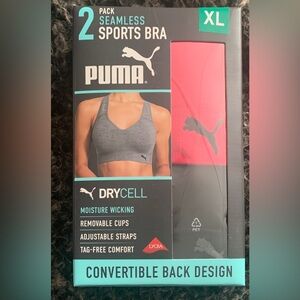 PUMA 2 PACK SPORTS BRAS